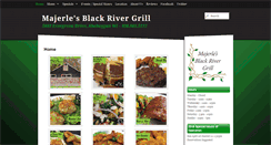 Desktop Screenshot of blackrivergrill.com